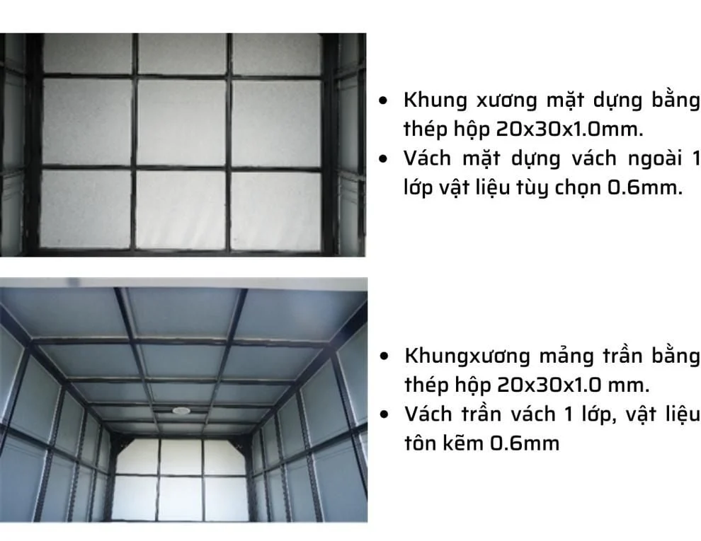 THACO FRONTIER TF220 | THÙNG KÍN | 980KG