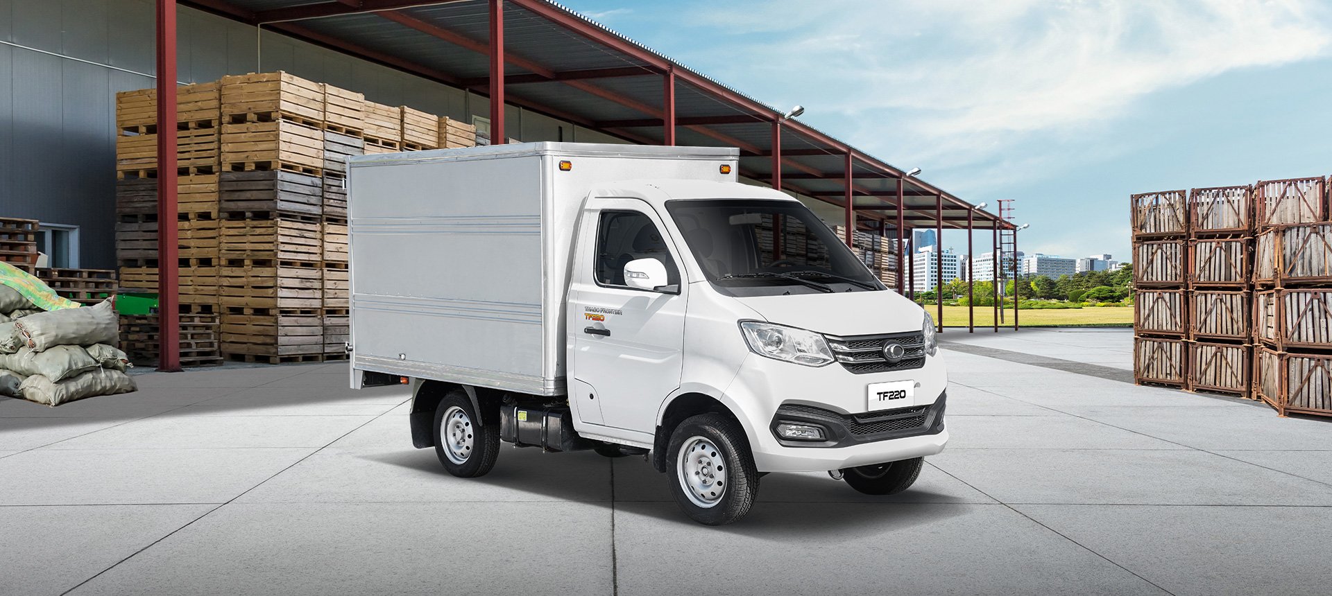 THACO FRONTIER TF220 | THÙNG LỬNG | 990KG THACO FRONTIER TF220 | THÙNG LỬNG | 990KG