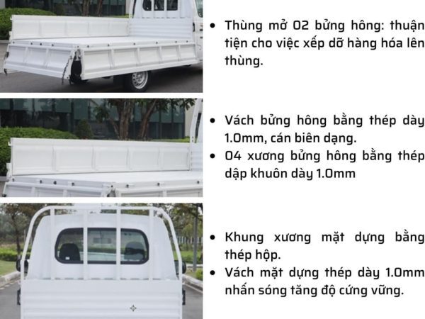 THACO FRONTIER TF230 | THÙNG LỬNG | 990KG