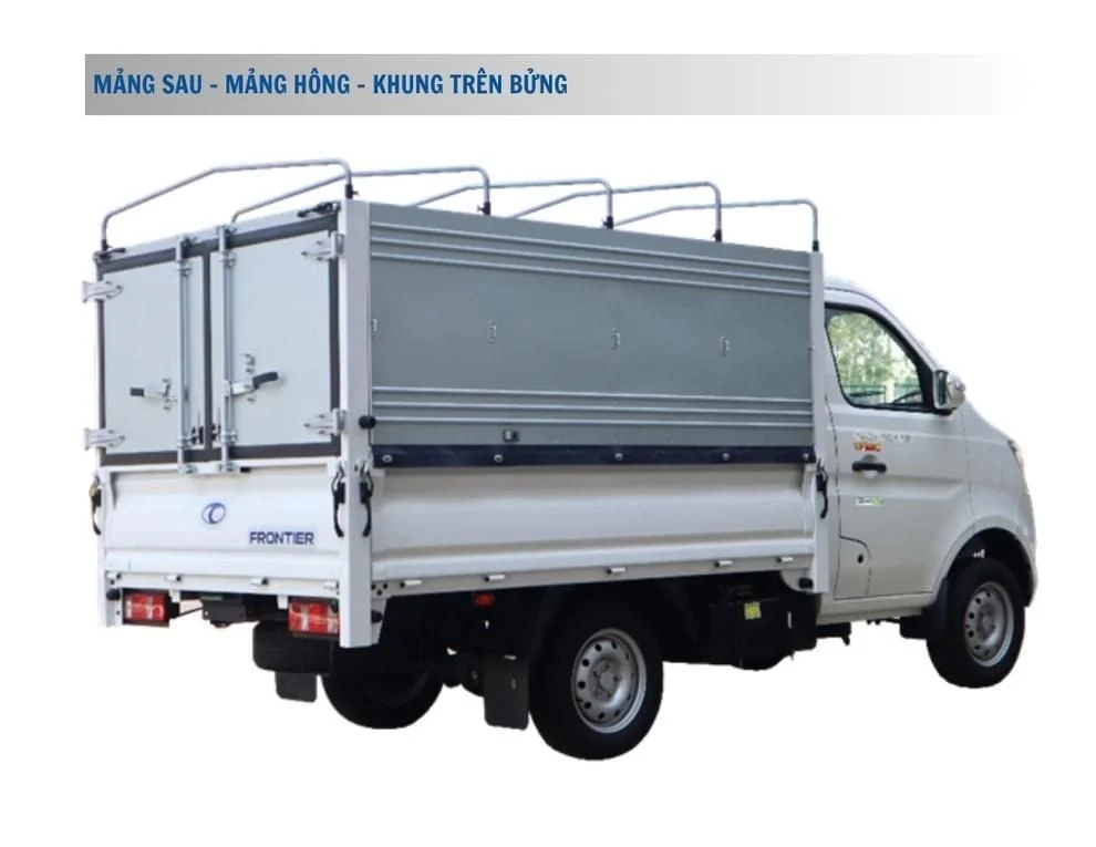 Xe tải 1 tấn Thaco Frontier TF220 thùng mui bạt