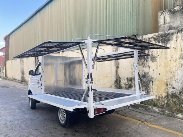 THACO FRONTIER TF220 | thùng cánh dơi, bán hàng lưu động.