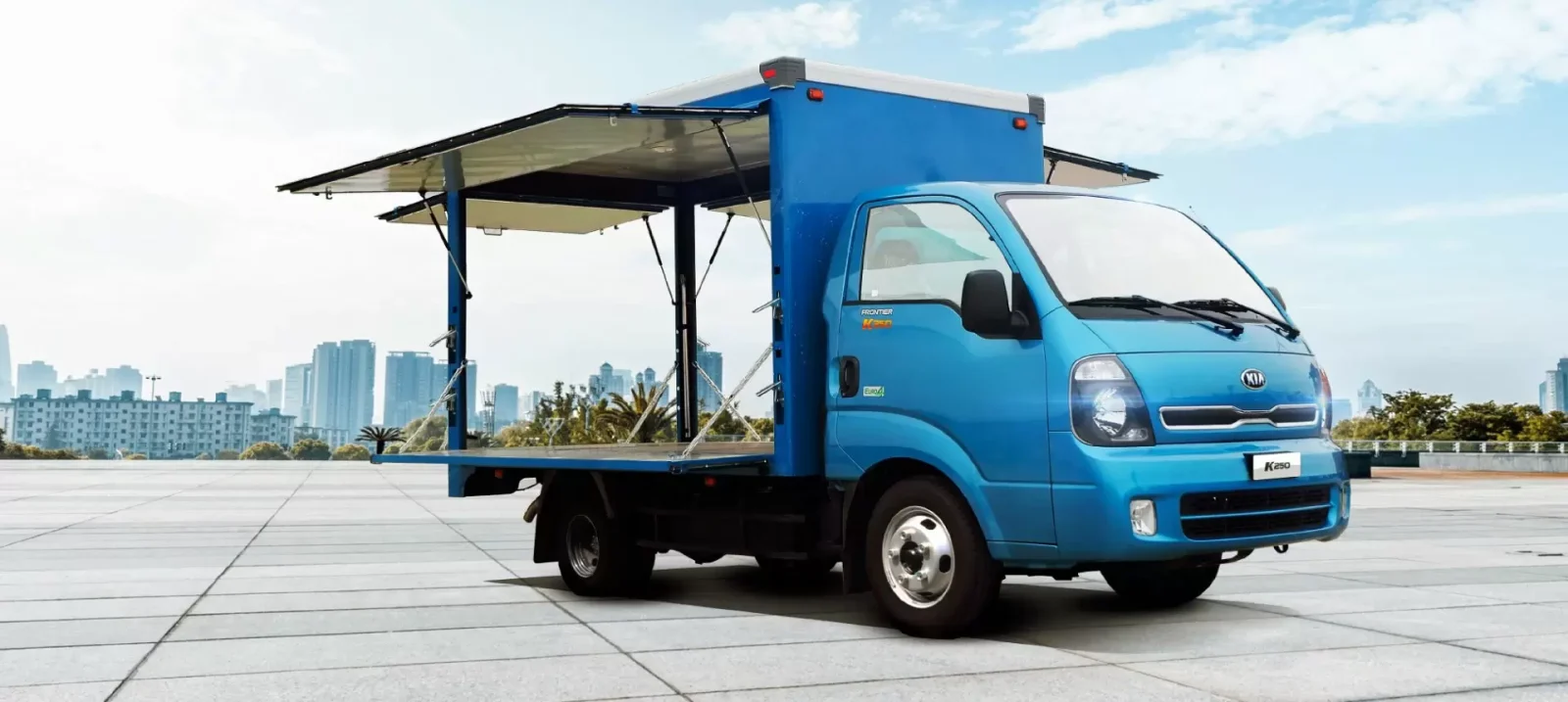 KIA K250 - Xe bán hàng lưu động